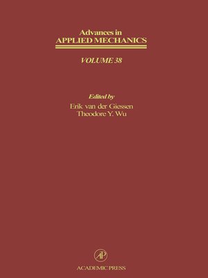 cover image of Advances in Applied Mechanics